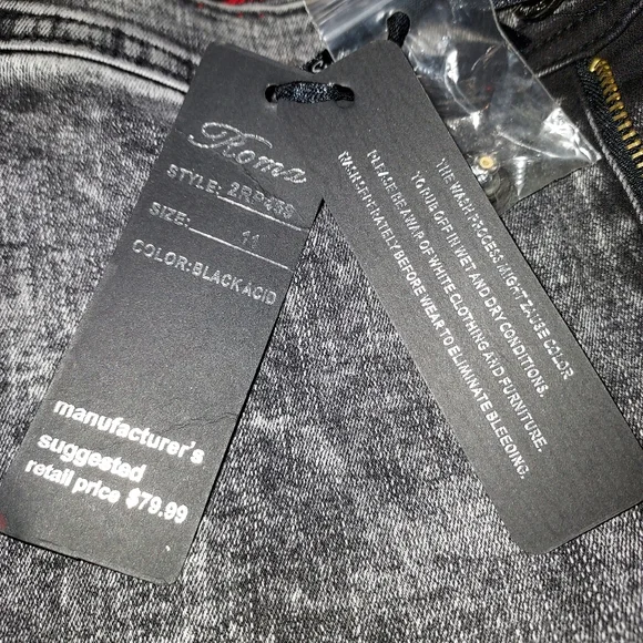 Skinny jeans(ACID WASHED) - Picture 3 of 4